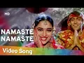 Download Lagu Namaste Namaste | Dil Tera Aashiq (1993) | Salman Khan | Madhuri Dixit | Sadhana Sargam
