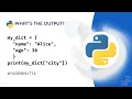 Python Dictionary Quiz Python Code Challenge Python For Beginners dict Python Quiz