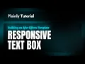 Plainly Tutorials - Building an After Effects Template