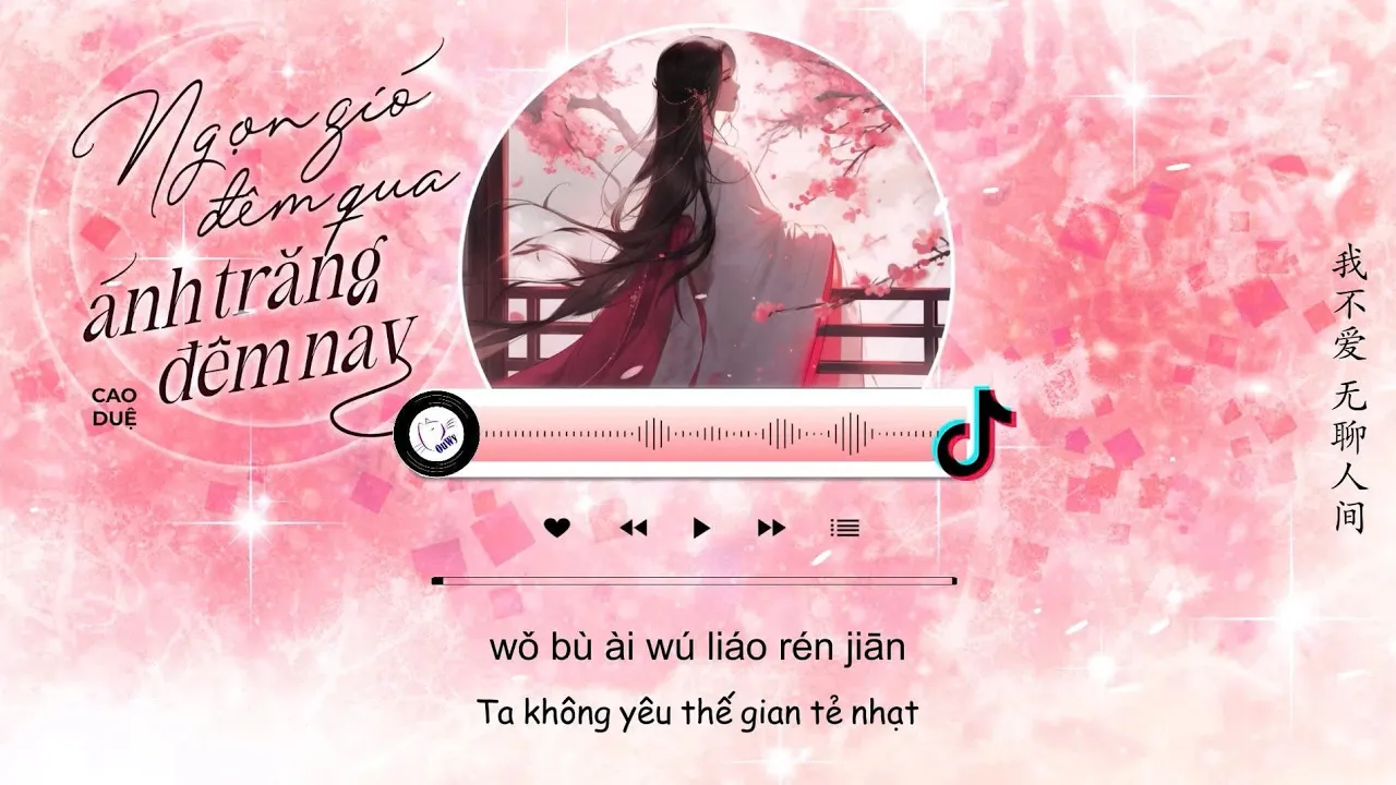 [Vietsub] Ngọn Gió Đêm Qua, Ánh Trăng Đêm Nay - Cao Duệ | 昨夜风今宵月 - 高睿