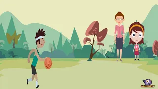 لعبة تنطيط الكرة دندنها