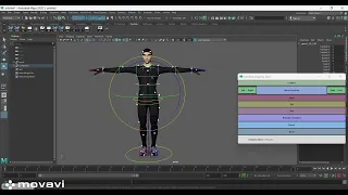Automated Rigging Animation Tool Maya Python