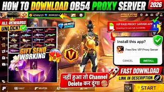 HOW TO DOWNLOAD PROXY SERVER IN FREE FIRE PROXY SERVER KAISE DOWNLOAD KARE PROXY SERVER DAWNLOAD