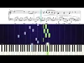 Chopin - Nocturne in E Minor, Op. 72, No. 1 - Piano Tutorial with Sheet Music