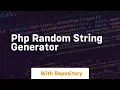 php random string generator