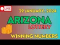 Arizona Night Lottery Results For - 29 January 2024