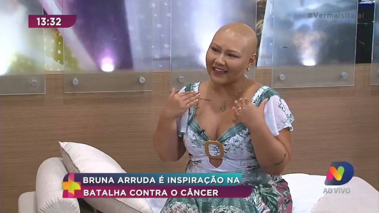 Bruna Arruda é inspiradora na batalha contra o câncer de mama