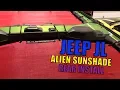 Jeep JL Rear Alien Sunshade Install on the Mojito Jeep