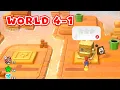 Super Mario 3D World Switch World 4-1 stars - 3D World Bowser s Fury Switch