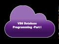 VB6 Database Programming Part I