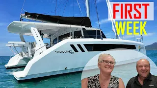 E177 – First Impressions After 1 Week on Our New Seawind 1370