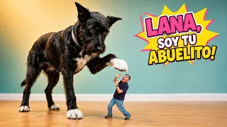 ¡LANA quiere comerse a SUPER ABU! Se ha vuelto diminuto 😱