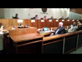 Justice speaking to costa mesa city council about skatepark expansion