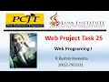 Java Institute Web Programming 1 eShop Project Task 25