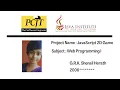 JavaScript 2D Game Development 1st Year Semester Java Institute Shenali Herath
