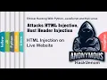 HTML Injection on Live Website Attacks HTML Injection Host Header Injection HackVenom