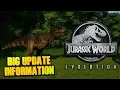 DINOSAUR SIZE CHANGES MAP SIZE CHANGES JWE UPDATE INFO