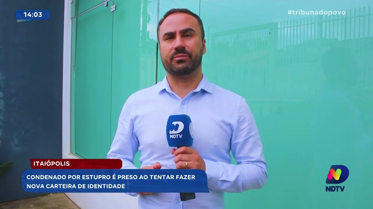 Inesperado: homem em Itaiópolis é preso por mandado de prisão por estupro ao tentar nova identidade!