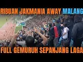 FULL AKSI JAKMANIA AWAY MALANG LAGA AREMA VS PERSIJA DI STADION KANJURUHAN #jakmania #aremavspersija