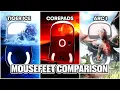 What s the best mouse feet G Pro Superlight Tiger ICE Tiger Arc Corepads B T L Grips