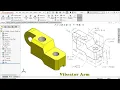 Solidworks Tutorial Exercise Vibrator arm