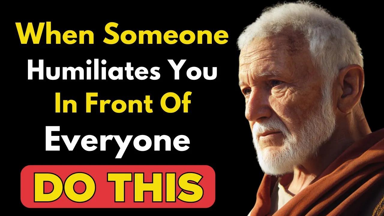 Outline Video DO THIS and people will RESPECT you immediately: COMMAND RESPECT | Stoic Philosophy
