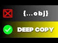 The RIGHT Way To Create Copies In JavaScript