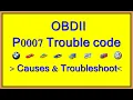 p0007 trouble code Fuel shut - off valve