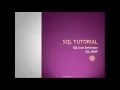 SQL Bangla Tutorial Part SQL DATA Definition DROP