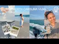 NORTH CAROLINA VLOG Atlantic Beach Shelling Amusement Park Beach Horses