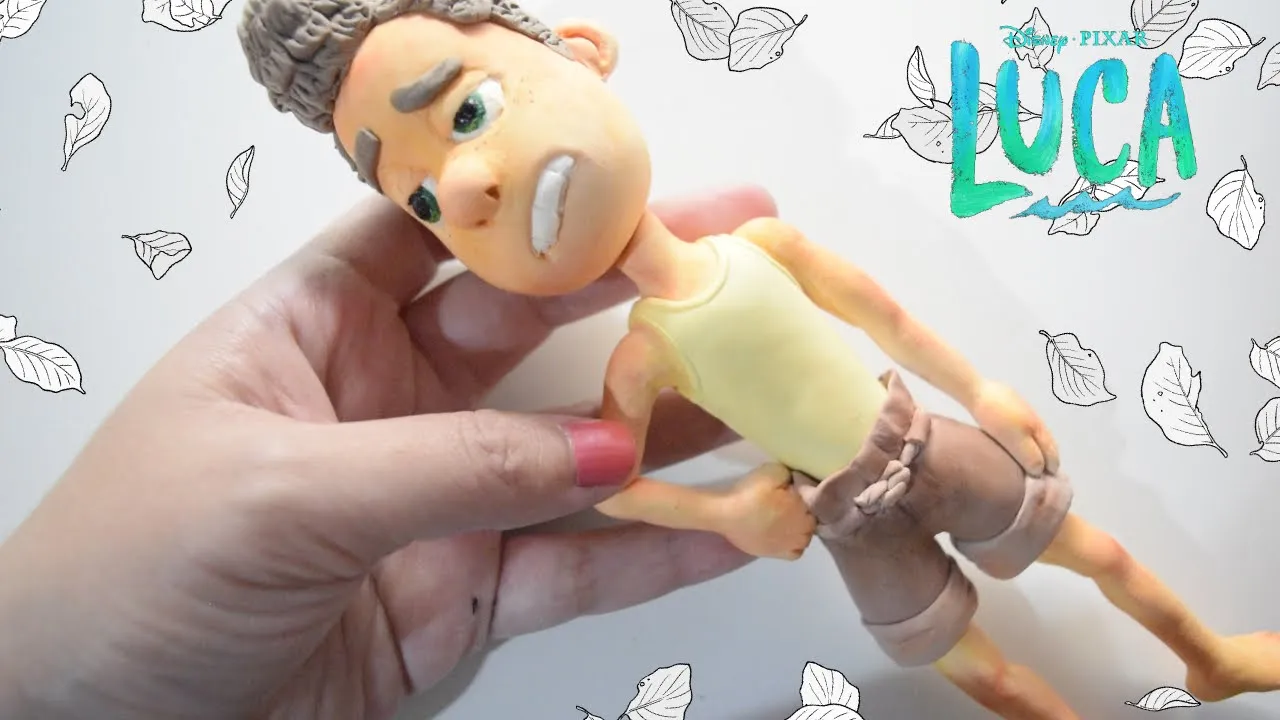 Creando a Alberto de Luca con porcelana fría | Luca Disney Pixar