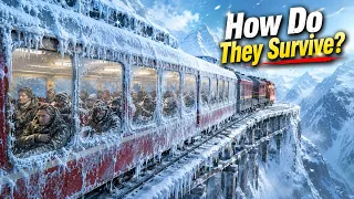 जहां इंसान जम जाता है, वहां ट्रेनें कैसे चलती हैं? How Trains Run in -50°C Siberian Winters?
