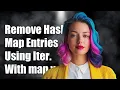 Removing HashMap Entries Using Iterator with map values Explained