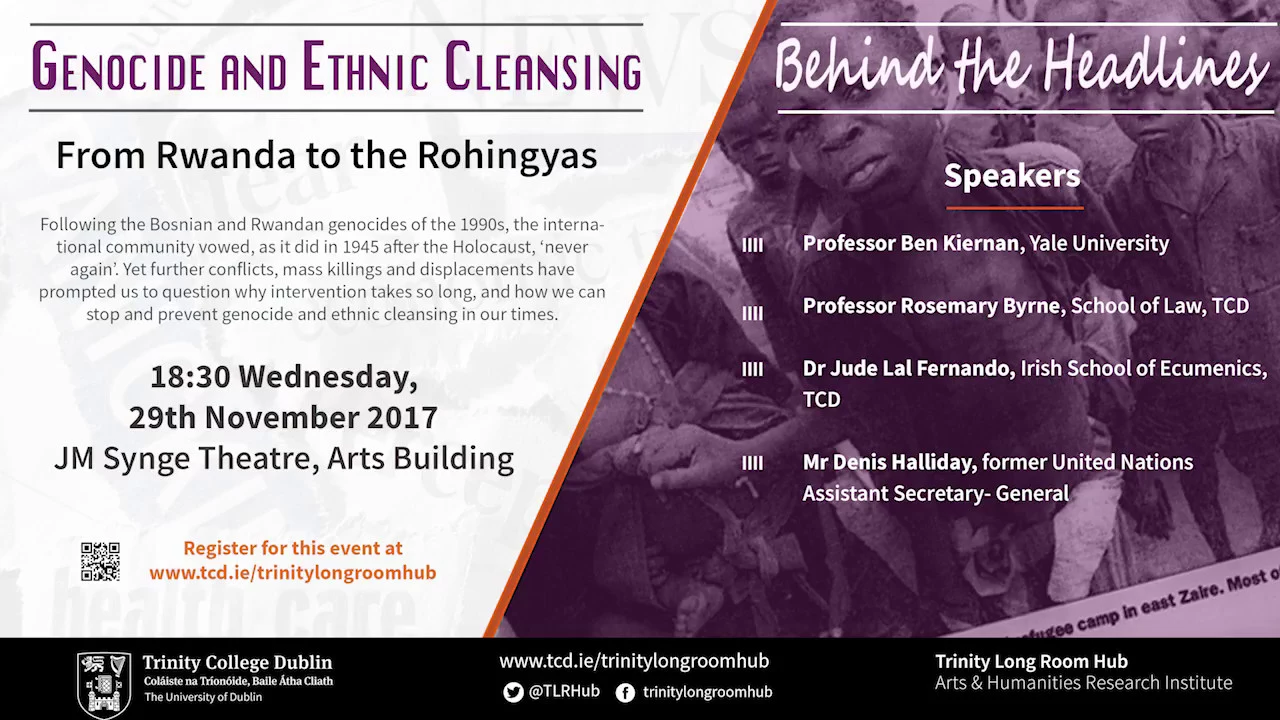 Behind the Headlines : Genocide and Ethnic Cleansing in our Times: From Rwanda to the Rohingyas