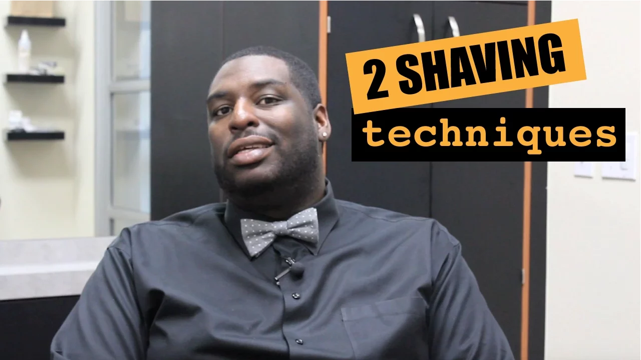 2 barber shaving techniques that make you look like a pro