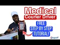 How EASY Is It To Be An Independent Medical Courier Driver
