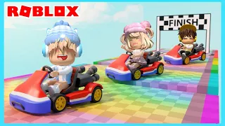 Bang Boy Dan Caca Balapan Gokart Paling Seru Di Roblox ft @Shasyaalala