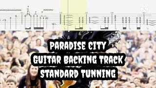Download Paradise City - Guitar Backing Track (Guns n' Roses) Standard Tunning w/ Vocals and Tabs MP3