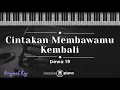 Cinta Kan Membawamu Kembali – Dewa 19 (KARAOKE PIANO - ORIGINAL KEY)