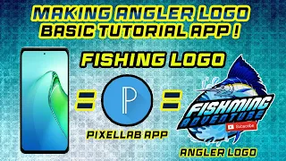 Download BASIC LOGO TUTORIAL USING PIXILLAB for ANGLER FISHING LOGO..  -- HOW TO MAKE FISHING LOGO. MP3