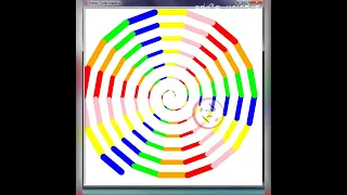 Draw Multiple Color Circle in Python Using Turtle Python Turtle Code