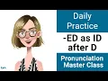 Suffix - ED Shadowing Practice DID