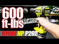 REALLY Ryobi P262 One HP 18V Impact Wrench 600 ft-lbs