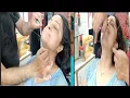 Full face Threading Tutorial Eyebrow Threading at home Upper lips threading tutorial