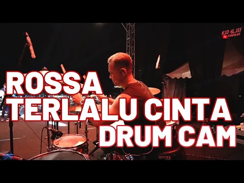 Download MP3 ROSSA - Terlalu Cinta (Rio Alief Drum Cam)