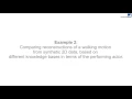 Model based Full Body Human Motion Reconstruction from Data