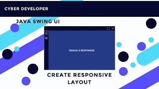 Java Swing Netbeans UI Design Responsive Layout Part 1