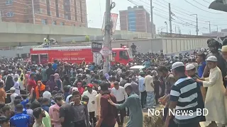 উত্তরায় বিমানের সর্বশেষ আপডেট। Uttara air plane news