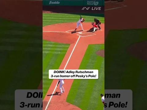 112 mph off the bat of Adley Rutschman and it’s 4-0 Red Sox! #MLB #RedSox
