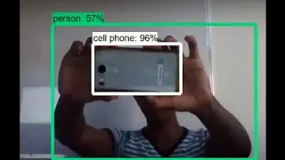 Object detection with Tensorflow and Webcam